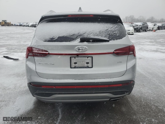 2023 Hyundai Santa Fe SEL with VIN 5NMS2DAJ7PH567902, listed as a Copart auction lot 45839285 with 20,672 mi miles and Salvage Title. Bid and sale history available at carsss.com. Image 6.