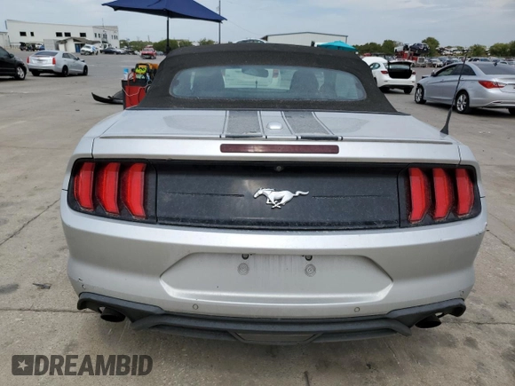 2018 Ford Mustang EcoBoost Premium with VIN 1FATP8UH4J5110910, listed as a Copart auction lot 67182883 with Not Provided miles and Salvage Title. Bid and sale history available at carsss.com. Image 6.
