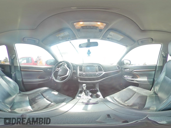 2014 Toyota Highlander Limited with VIN 5TDYKRFH9ES020475, listed as a Copart auction lot 58909925 with 216,857 mi miles and Salvage title. Bid and sale history available at DreamBid. Image 15.
