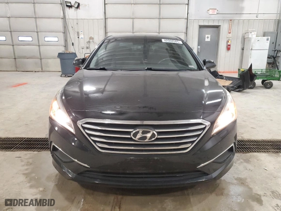 2016 Hyundai Sonata 2.4L SE with VIN 5NPE24AF6GH342415, listed as a Copart auction lot 42008505 with 63,652 mi miles and Salvage Title. Bid and sale history available at carsss.com. Image 5.