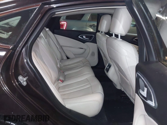 2015 Chrysler 200 C with VIN 1C3CCCCG7FN581463, listed as a IAAI auction lot 41592641 with 108,300 mi miles. Bid and sale history available at carsss.com. Image 8.