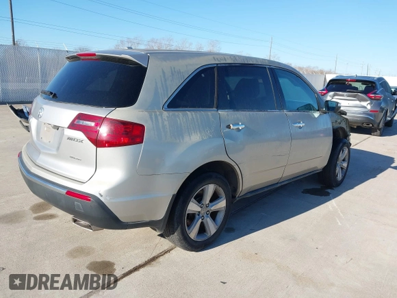 2010 Acura MDX Technology Pkg with VIN 2HNYD2H65AH525722, listed as a IAAI auction lot 41729833 with 166,778 mi miles. Bid and sale history available at carsss.com. Image 4.