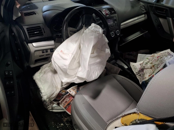2015 Subaru Forester 2.5i Premium with VIN JF2SJADC7FH480386, listed as a Copart auction lot 52705155 with 0 mi miles and Salvage Title. Bid and sale history available at carsss.com. Image 8.
