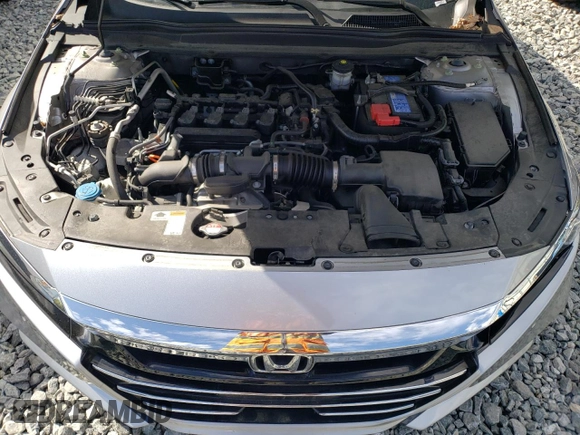 2021 Honda Accord EX-L with VIN 1HGCV1F55MA018972, listed as a Copart auction lot 56281255 with 33,581 mi miles and Salvage title. Bid and sale history available at DreamBid. Image 11.
