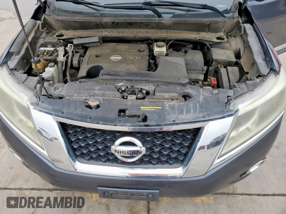 2014 Nissan Pathfinder SL with VIN 5N1AR2MNXEC624224, listed as a Copart auction lot 55322405 with 212,433 mi miles and Clean Title. Bid and sale history available at DreamBid. Image 12.