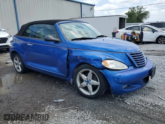 2005 Chrysler PT Cruiser GT z VIN 3C3AY75S35T285968, wystawiony jako Copart lot #54061455 z przebiegiem 113 036 mil mil oraz Szkoda całkowita • Salvage title. Historia ofert i sprzedaży dostępna na DreamBid. Obrazek 4.