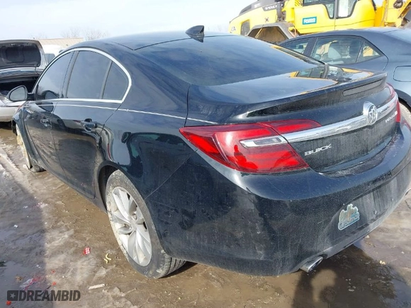 2015 Buick Regal with VIN 2G4GK5EX4F9173140, listed as a IAAI auction lot 41609056 with 137,403 mi miles. Bid and sale history available at carsss.com. Image 3.