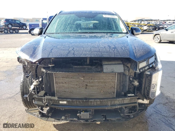 2024 Hyundai Palisade SEL with VIN KM8R2DGE6RU722665, listed as a Copart auction lot 49680335 with 23,437 mi miles and Clean Title. Bid and sale history available at carsss.com. Image 5.