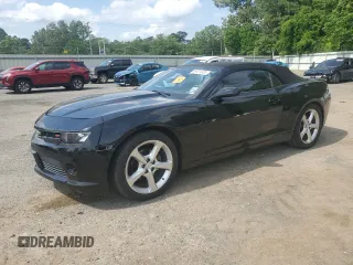 2015 Chevrolet Camaro LT z VIN 2G1FF3D36F9284241, wystawiony jako Copart lot #54611835 z przebiegiem 124 038 mil mil oraz Szkoda całkowita • Salvage title. Historia ofert i sprzedaży dostępna na DreamBid. Obrazek 1.