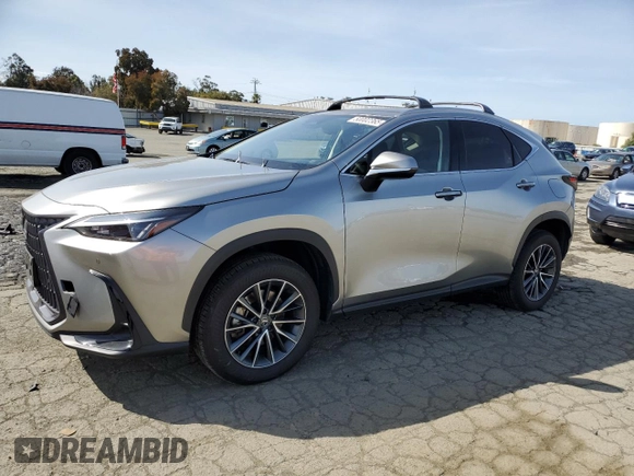 2024 Lexus NX 350h Premium z VIN JTJGKCEZ5R2027050, wystawiony jako Copart lot #50002365 z przebiegiem 22 370 mil mil oraz Szkoda całkowita • Salvage title. Historia ofert i sprzedaży dostępna na DreamBid. Obrazek 1.