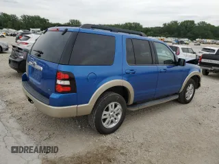 2010 Ford Explorer Eddie Bauer z VIN 1FMEU7EE9AUB15855, wystawiony jako Copart lot #60838815 z przebiegiem 121 570 mil mil oraz Szkoda całkowita • Salvage title. Historia ofert i sprzedaży dostępna na DreamBid. Obrazek 3.