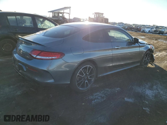 2017 Mercedes-Benz C 43 AMG with VIN WDDWJ6EB7HF514883, listed as a Copart auction lot 87246414 with 53,820 mi miles and Salvage Title. Bid and sale history available at carsss.com. Image 3.