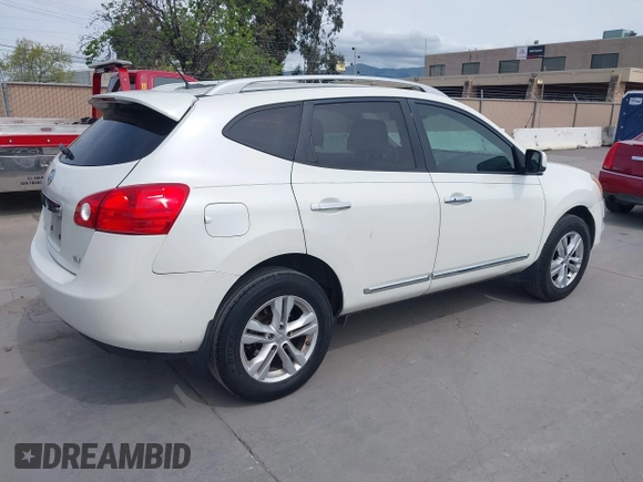 2012 Nissan Rogue S with VIN JN8AS5MT2CW272460, listed as a IAAI auction lot 41991586 with 155,301 mi miles and . Bid and sale history available at DreamBid. Image 4.