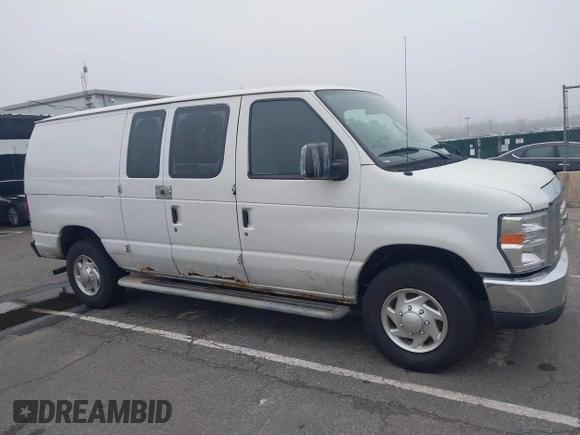 2012 Ford Econoline Cargo Recreational with VIN 1FTNE2EW8CDA64042, listed as a IAAI auction lot 42197470 with 130,647 mi miles. Bid and sale history available at carsss.com. Image 13.