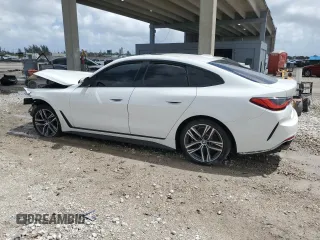 2023 BMW 4 Series 430i with VIN WBA63AV0XPFN78739, listed as a Copart auction lot 51443495 with 67,708 mi miles and Clean Title. Bid and sale history available at carsss.com. Image 2.