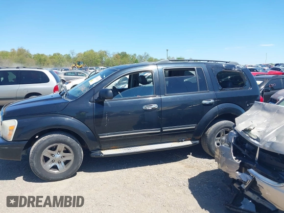2005 Dodge Durango Limited with VIN 1D8HB58D55F509489, listed as a IAAI auction lot 42132823 with 162,155 mi miles and . Bid and sale history available at DreamBid. Image 14.