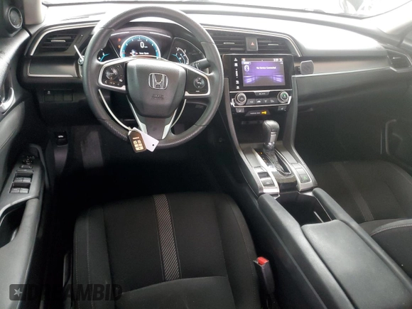 2017 Honda Civic Sedan EX-T with VIN 2HGFC1F30HH650545, listed as a Copart auction lot 45967905 with 166,207 mi miles and Salvage Title. Bid and sale history available at carsss.com. Image 8.