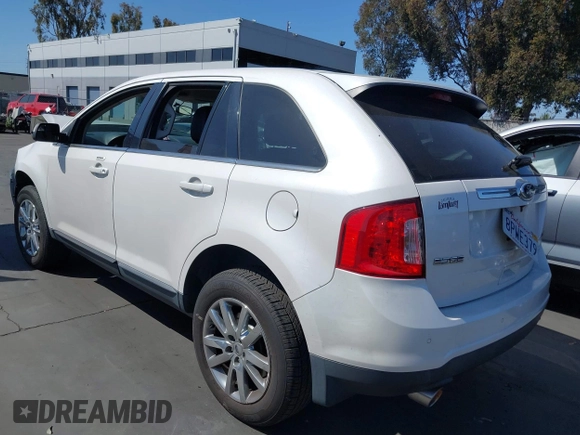 2014 Ford Edge Limited with VIN 2FMDK3KCXEBB30633, listed as a IAAI auction lot 41969150 with 168,758 mi miles. Bid and sale history available at carsss.com. Image 3.