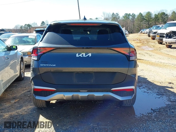 2024 Kia Sportage EX with VIN KNDPV3DF2R7235620, listed as a IAAI auction lot 41598170 with 18,451 mi miles. Bid and sale history available at carsss.com. Image 16.