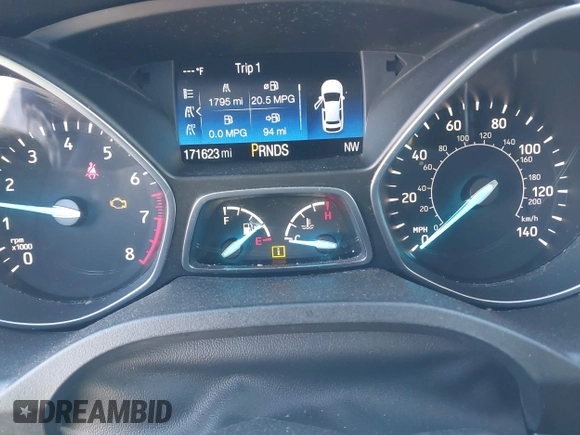 2017 Ford Escape SE z VIN 1FMCU0GD5HUB35744, wystawiony jako IAAI lot #41389972 z przebiegiem 171 623 mil mil oraz . Historia ofert i sprzedaży dostępna na DreamBid. Obrazek 7.
