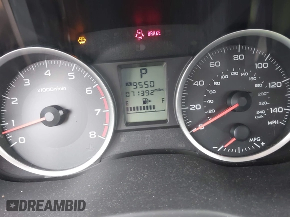 2014 Subaru Forester 2.5i with VIN JF2SJAAC9EH442810, listed as a IAAI auction lot 41930151 with 71,392 mi miles. Bid and sale history available at carsss.com. Image 15.