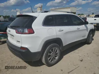 2019 Jeep Cherokee Latitude Plus with VIN 1C4PJLLN5KD196209, listed as a Copart auction lot 56747685 with Not provided miles and Salvage title. Bid and sale history available at DreamBid. Image 3.