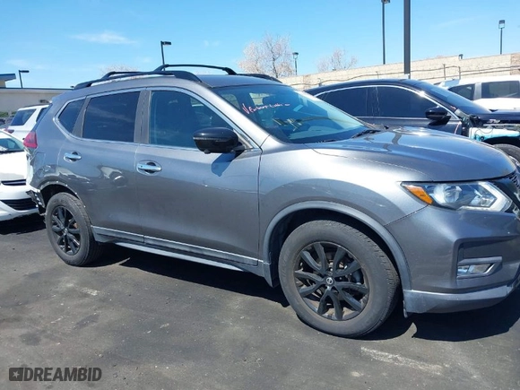 2018 Nissan Rogue SV with VIN 5N1AT2MT6JC748923, listed as a IAAI auction lot 41855047 with 71210 miles. Bid and sale history available at carsss.com. Image 13.