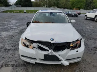2007 BMW 3 Series 328i with VIN WBAVA33517KX81800, listed as a Copart auction lot 52684855 with 147,621 mi miles and Salvage Title. Bid and sale history available at carsss.com. Image 5.
