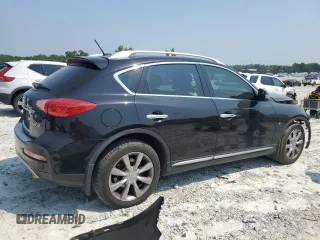2017 Infiniti QX50 with VIN JN1BJ0RP4HM380084, listed as a Copart auction lot 59257815 with 112,651 mi miles and Salvage title. Bid and sale history available at DreamBid. Image 3.