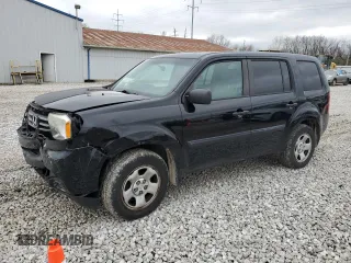 2015 Honda Pilot LX with VIN 5FNYF4H2XFB075359, listed as a Copart auction lot 50636345 with 90,654 mi miles and Salvage Title. Bid and sale history available at carsss.com. Image 1.