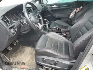 2016 Volkswagen Golf GTI SE w/Performance Pkg with VIN 3VW547AU6GM061202, listed as a Copart auction lot 46908925 with 93,844 mi miles and Salvage Title. Bid and sale history available at carsss.com. Image 7.