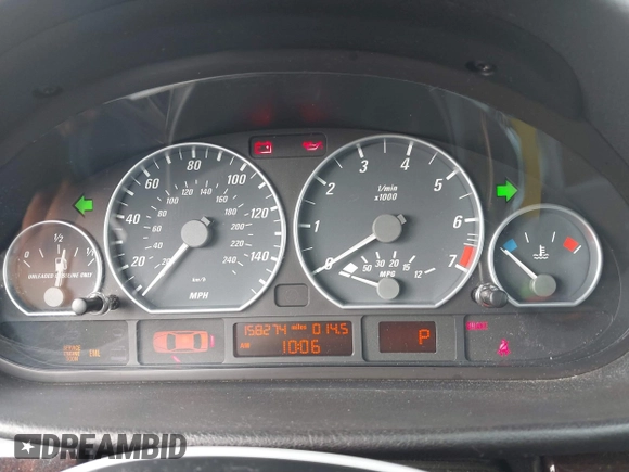 2005 BMW 3 Series 330Ci with VIN WBABD53475PL16418, listed as a IAAI auction lot 41217356 with 158,274 mi miles and . Bid and sale history available at carsss.com. Image 7.