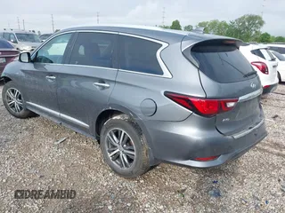 2020 Infiniti QX60 Pure with VIN 5N1DL0MM2LC517417, listed as a IAAI auction lot 42240908 with 52,022 mi miles and . Bid and sale history available at DreamBid. Image 3.
