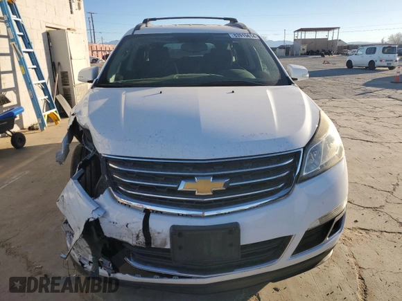 2016 Chevrolet Traverse LT with VIN 1GNKRGKDXGJ180493, listed as a Copart auction lot 83915614 with 154,342 mi miles and Salvage Title. Bid and sale history available at carsss.com. Image 5.