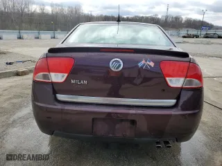 2011 Mercury Milan with VIN 3MEHM0HA1BR602282, listed as a Copart auction lot 50646455 with 135,657 mi miles and Salvage Title. Bid and sale history available at carsss.com. Image 6.