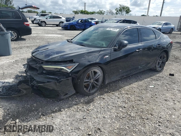 2023 Acura Integra Technology with VIN 19UDE4G76PA000944, listed as a Copart auction lot 60218825 with 38,661 mi miles and Salvage title. Bid and sale history available at DreamBid. Image 1.