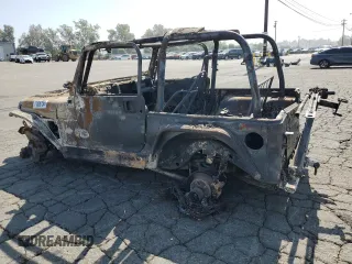1999 Jeep Wrangler Sahara with VIN 1J4FY49SXXP473446, listed as a Copart auction lot 71836154 with 0 mi miles and Non Repairable. Bid and sale history available at carsss.com. Image 2.