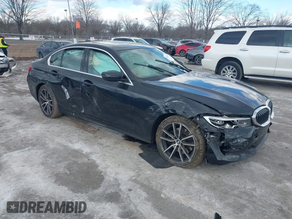 2022 BMW 3 Series 330i xDrive with VIN 3MW5R7J02N8C24349, listed as a IAAI auction lot 41441931 with 45,768 mi miles. Bid and sale history available at carsss.com. Image 1.