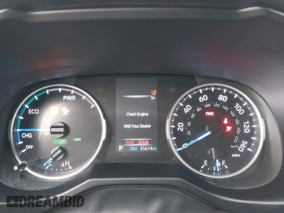 2022 Toyota RAV4 Hybrid XLE Premium with VIN 4T3B6RFV8NU102695, listed as a IAAI auction lot 42385078 with 35,614 mi miles and . Bid and sale history available at DreamBid. Image 7.