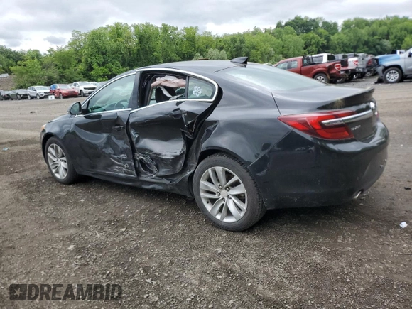 2015 Buick Regal with VIN 2G4GK5EX5F9132161, listed as a Copart auction lot 58728985 with 65,370 mi miles and Salvage title. Bid and sale history available at DreamBid. Image 2.