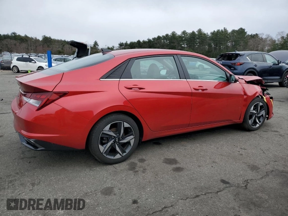 2022 Hyundai Elantra SEL with VIN 5NPLN4AG3NH073519, listed as a Copart auction lot 49776585 with 64,573 mi miles and Salvage Title. Bid and sale history available at DreamBid. Image 3.