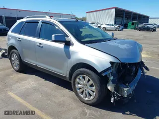 2007 Ford Edge SEL with VIN 2FMDK38C67BA51602, listed as a IAAI auction lot 41810176 with 220,281 mi miles. Bid and sale history available at carsss.com. Image 1.