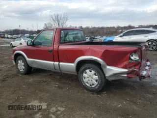 1997 GMC Sonoma SLS with VIN 1GTCS14X5V8503746, listed as a Copart auction lot 42554595 with 135,316 mi miles and Salvage Title. Bid and sale history available at carsss.com. Image 2.