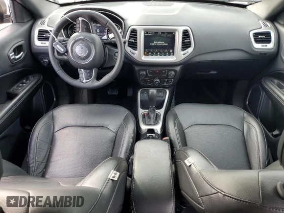 2021 Jeep Compass 80th Anniversary with VIN 3C4NJCEB9MT563622, listed as a Copart auction lot 45379235 with 45,790 mi miles and Non Repairable. Bid and sale history available at carsss.com. Image 8.