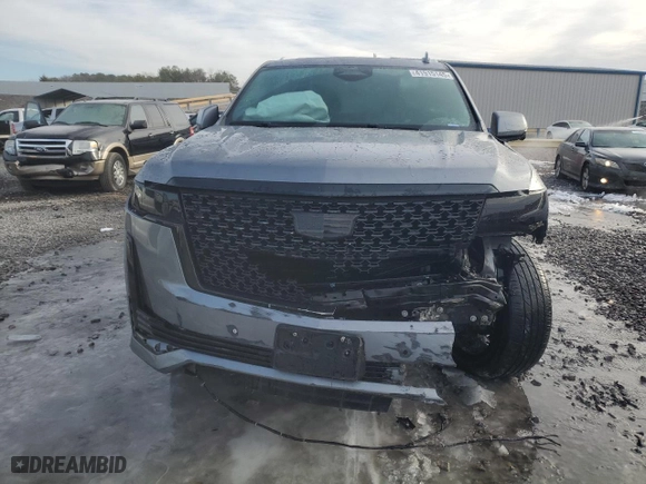 2021 Cadillac Escalade Premium Luxury with VIN 1GYS4BKL8MR197141, listed as a Copart auction lot 41915145 with 104,603 mi miles and Salvage Title. Bid and sale history available at carsss.com. Image 5.