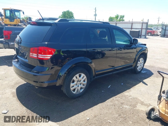 2017 Dodge Journey SE with VIN 3C4PDCAB9HT562563, listed as a IAAI auction lot 42113181 with 86,136 mi miles and . Bid and sale history available at DreamBid. Image 4.