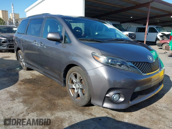 2017 Toyota Sienna SE with VIN 5TDXZ3DC3HS822312, listed as a IAAI auction lot 42588024 with 84,565 mi miles and . Bid and sale history available at DreamBid. Image 1.