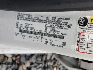 2015 Ford Fiesta SE with VIN 3FADP4BJ2FM219659, listed as a Copart auction lot 52304875 with 67,460 mi miles and Salvage Title. Bid and sale history available at carsss.com. Image 14.