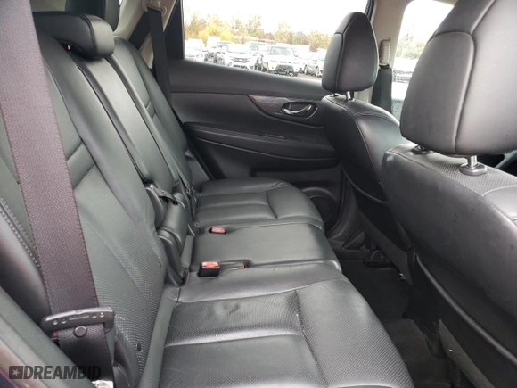 2015 Nissan Rogue SL with VIN 5N1AT2MV7FC821502, listed as a Copart auction lot 74986393 with 95,206 mi miles and Salvage Title. Bid and sale history available at carsss.com. Image 11.