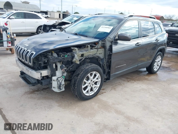 2016 Jeep Cherokee Latitude with VIN 1C4PJLCS2GW190322, listed as a IAAI auction lot 41290901 with 118,513 mi miles. Bid and sale history available at carsss.com. Image 18.